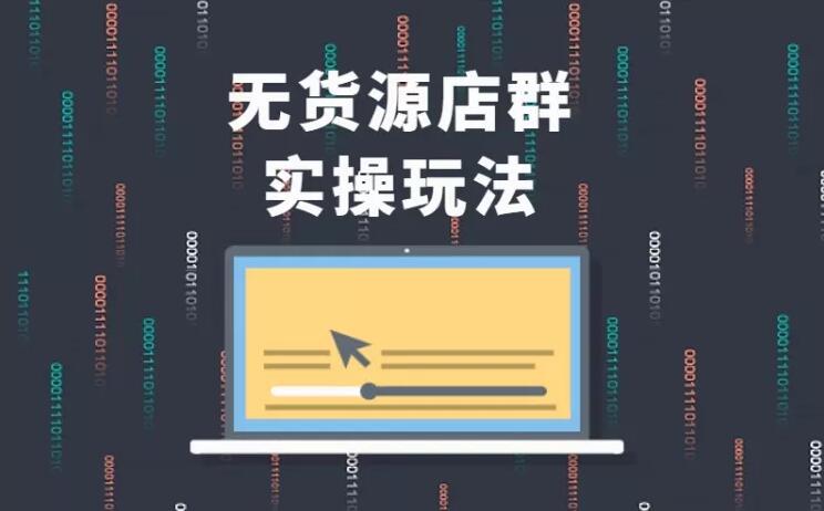 无货源店群实操玩法，蓝海选品的独特思路，店群软件操作方法（45节视频课）-葛仙仙资源库