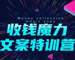 8堂收钱魔力文案特训营：让你的文案成为你的财富印钞机，靠文章日赚千元-葛仙仙资源库