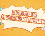 直播训练营：打造百万销售直播间 教会你如何直播带货，抓住直播大风口-葛仙仙资源库