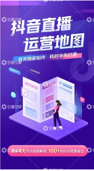 《抖音直播运营地图》直播4大节点，100+知识点-葛仙仙资源库