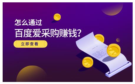 大王·怎么通过百度爱采购赚钱，已经通过百度爱采购完成200多万的销量-葛仙仙资源库