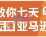 晟尧跨境·教你七天玩赚亚马逊,教你轻松玩赚亚马逊,适合小白学习-葛仙仙资源库