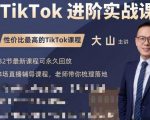 大山老师TikTok进阶实战课:账号详解,流量运营,实战变现,助力你成功出海-葛仙仙资源库