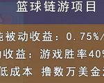 国外区块链篮球游戏项目,前期加入秒回本,被动收益日0.75%,撸数万美金-葛仙仙资源库