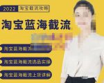 2022淘宝蓝海截流攻略,淘宝蓝海截流选品上货实操讲解-葛仙仙资源库