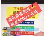 演哥直播变现实战教程,直播月入10万玩法,包含起号细节,新老号都可以-葛仙仙资源库