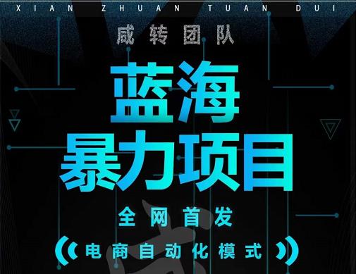 引流哥蓝海暴力躺赚项目：无需发圈无需引流无需售后，每单赚50-500（教程+线报群)-葛仙仙资源库