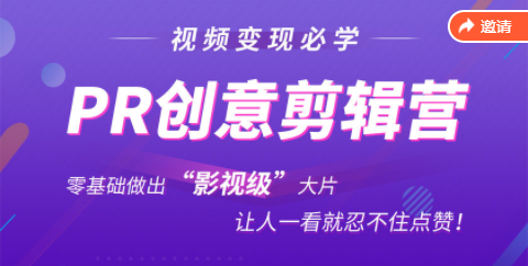 抖音赚钱必学的PR创意剪辑：零基础做出“影视级”大片，让人一看就忍不住为你点赞！-葛仙仙资源库