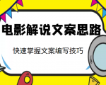 电影解说文案思路课,让你快速掌握文案编写的技巧(3节视频课程)-葛仙仙资源库