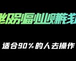 保姆级副业赚钱攻略,适合90%的人去操作的项目-葛仙仙资源库