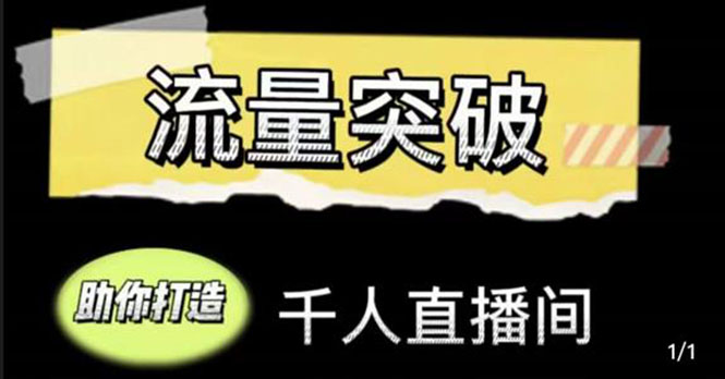 直播运营实战视频课，助你打造千人直播间（14节视频课）-葛仙仙资源库