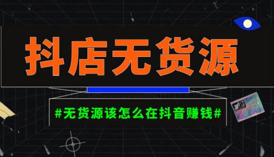 启哥抖店无货源店群陪跑计划，一个人在家就能做的副业，月入10000+-葛仙仙资源库