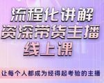 婉婉-主播拉新实操课，流程化讲解资深带货主播，让每个人都成为经得起考验的主播-葛仙仙资源库