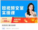 小秋·短视频文案实操课,从0到1教你做短视频的经验技巧-葛仙仙资源库