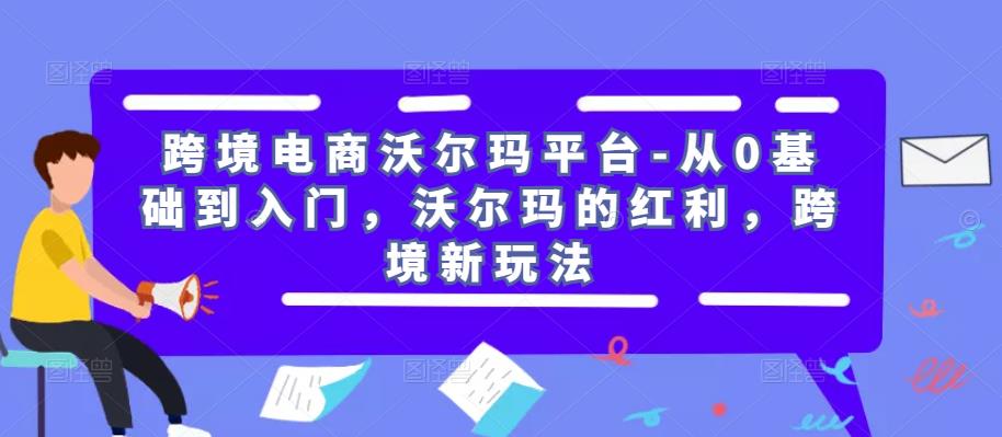 跨境电商沃尔玛平台-从0基础到入门，沃尔玛的红利，跨境新玩法-葛仙仙资源库