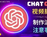 正确使用Chat GPT制作有价值的中文视频脚本,并在YouTube获利-葛仙仙资源库