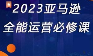 2023亚马逊全能运营必修课，全面认识亚马逊平台+精品化选品+CPC广告的极致打法-葛仙仙资源库