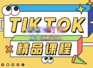 电商孵化中心·TikTok精品课程,教你玩转海外抖音,低成本创业,带您从0开始玩转TikTok-葛仙仙资源库