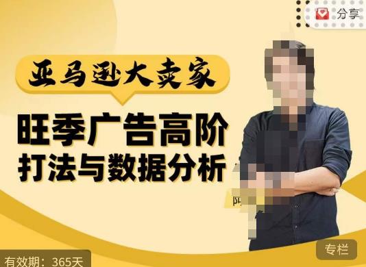 阿甘·亚马逊大卖家广告高阶打法与数据分析，走出传统广告误区；揭秘大卖惯用打法；数据驱动广告决策-葛仙仙资源库