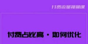 波波-付费占比高,如何优化?只讲方法,不说废话,高效解决问题!-葛仙仙资源库