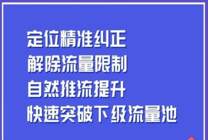 同城账号付费投放运营优化提升，​定位精准纠正，解除流量限制，自然推流提升，极速突破下级流量池-葛仙仙资源库