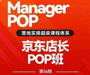 搜索书生POP店长私家班培训录播课56期7月课,京东搜推与爆款打造技巧,站内外广告高ROI投放打法-葛仙仙资源库