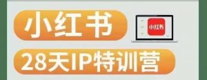 28天小红书博主IP特训营(第3期)实战经验,快速涨粉,迅速变现-葛仙仙资源库