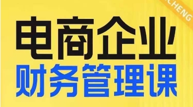 电商企业财务管理线上课，为电商企业规划财税-葛仙仙资源库