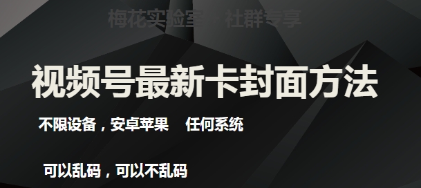 梅花实验室社群最新卡封面玩法3.0，不限设备，安卓苹果任何系统-葛仙仙资源库
