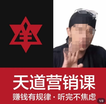 天道老阮-天道营销课，​赚钱有规律，听完不焦虑-葛仙仙资源库
