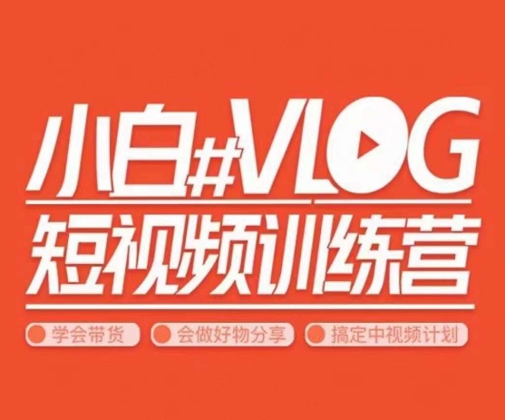 小呆说视–小白VLOG短视频训练营，学会带货、好物、直播、中视频-葛仙仙资源库
