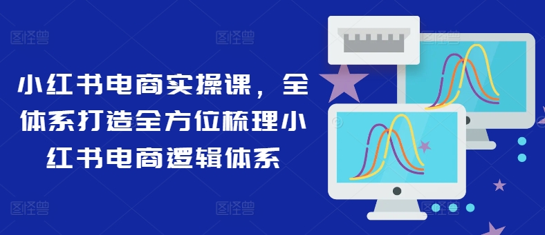 小红书电商实操课，全体系打造全方位梳理小红书电商逻辑体系-葛仙仙资源库