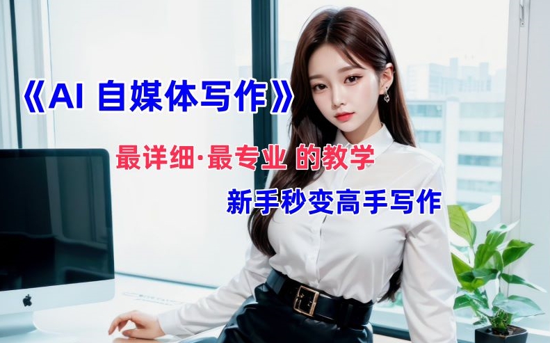 AI自媒体文章创作全网最详细教程，新手秒变写作高手，多方位发展-葛仙仙资源库