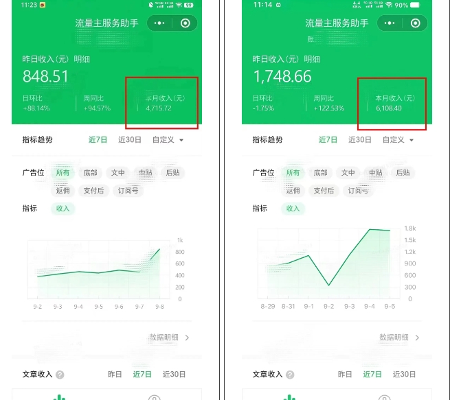 腾讯广告流量主项目，公众号图文玩法，月入过万-葛仙仙资源库