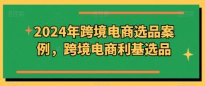 2024年跨境电商选品案例,跨境电商利基选品(更新11月)-葛仙仙资源库