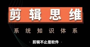 剪辑思维系统课,从软件到思维,系统学习实操进阶,从讲故事到剪辑技巧全覆盖-葛仙仙资源库