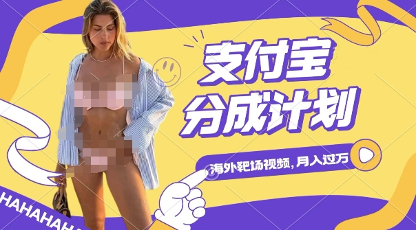 利用海外靶场射击视频，挣支付宝分成收益，轻松月入过W【揭秘】-葛仙仙资源库