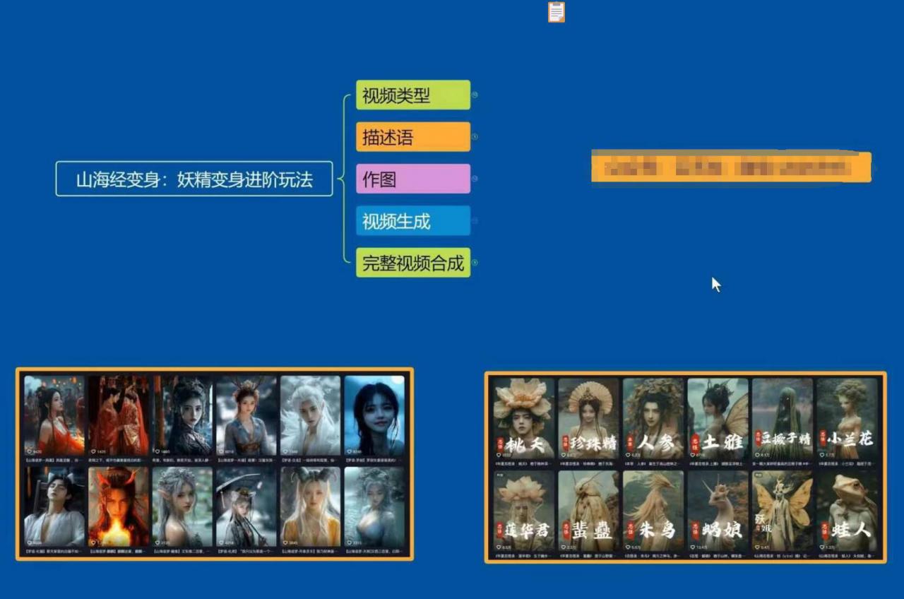 云天AI山海经变身视频教程，妖精变身进阶保姆级教学-葛仙仙资源库