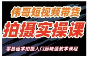 短视频带货拍摄实操课,零基础学拍摄入门到精通教学-葛仙仙资源库