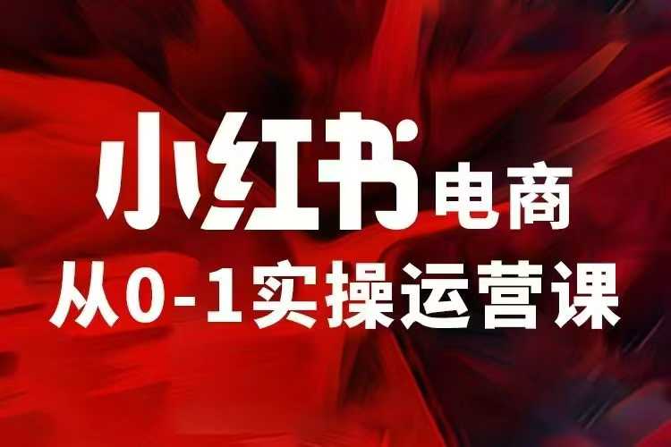 小红书电商运营，97节小红书vip内部课，带你实现小红书赚钱-葛仙仙资源库