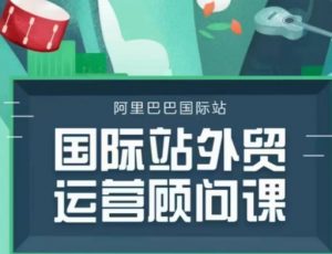 国际站运营顾问系列课程,一套完整的运营思路和逻辑-葛仙仙资源库