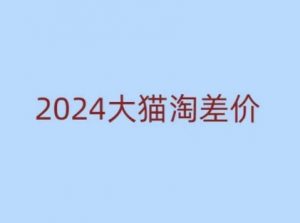 2024版大猫淘差价课程,新手也能学的无货源电商课程-葛仙仙资源库