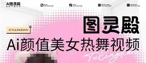 全网首发，原价988图灵殿AI颜值美女热舞视频，云端生图，轻松过原创-葛仙仙资源库