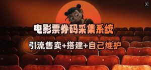 电影票券码采集系统_从商户放单转型做抢单达人-葛仙仙资源库