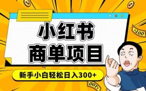 小红书千粉商单,稳定快速变现项目,实现月入6-8k并不是很难-葛仙仙资源库