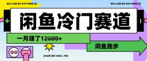 闲鱼冷门赛道,跑步挣钱,有人一个月挣了1.2w-葛仙仙资源库